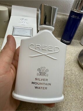 Authentic $490 Creed Silver Mountain Water Perfume 3.3 oz 100 ml